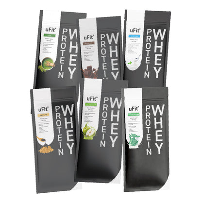 uFit Whey Protein お試し6フレーバーセット