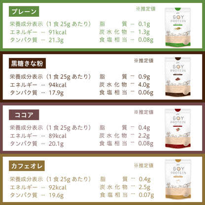 uFit Soy Protein お試し6フレーバーセット