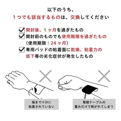 uFit 低周波治療器 取り替え専用パッド