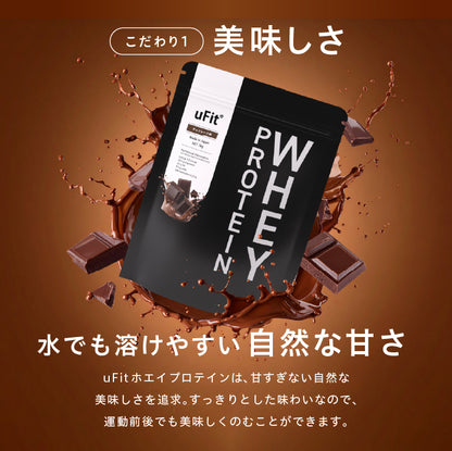 uFit Whey Protein お試し6フレーバーセット